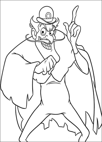 Michael Goob Coloring Page